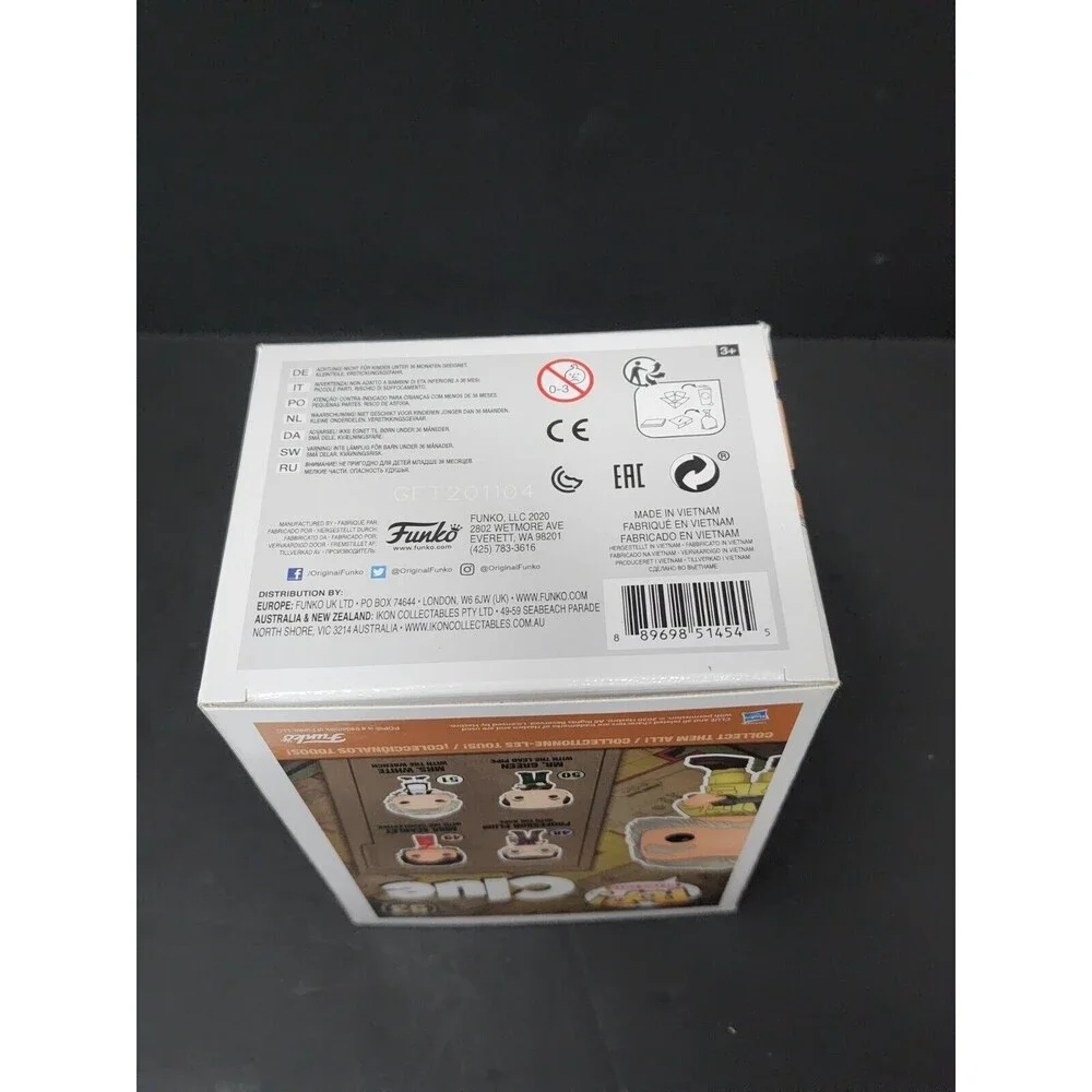 Colonel Mustard with Revolver Vinyl Figure Funko Pop #53